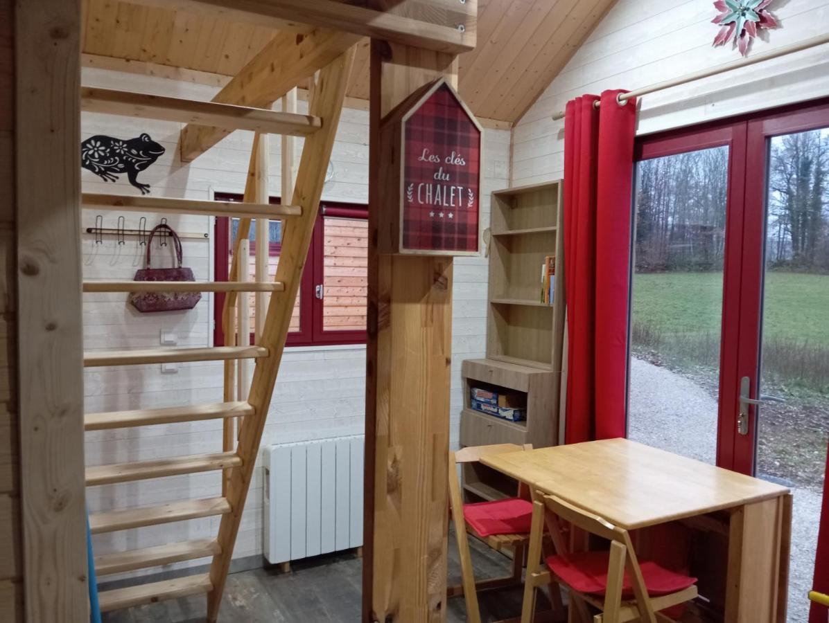 La P'Tite Maison Bois Du Herisson Menetrux-en-Joux ภายนอก รูปภาพ